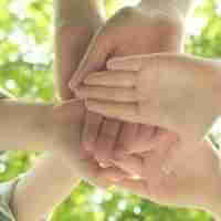 kids hand