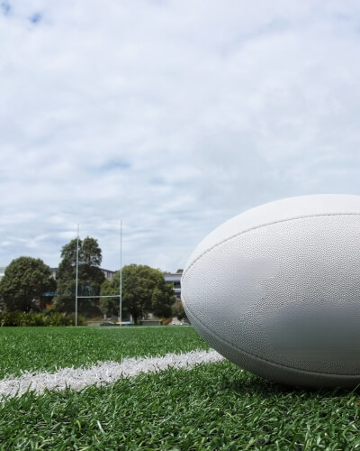 Rugby and artificial turf fields